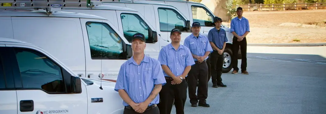 KIC Refrigeration crew ready for Mini Split Repair jobs across St. Petersburg